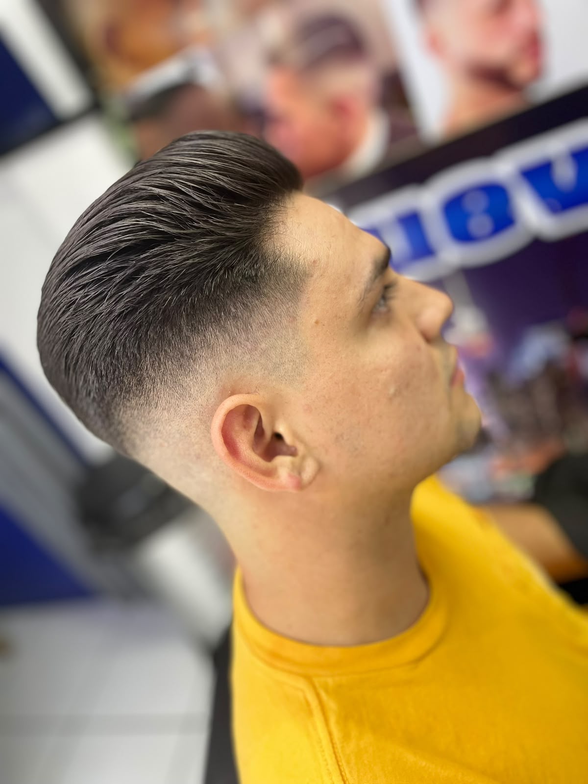 Corte de cabello realizado en Chris Barber Studio