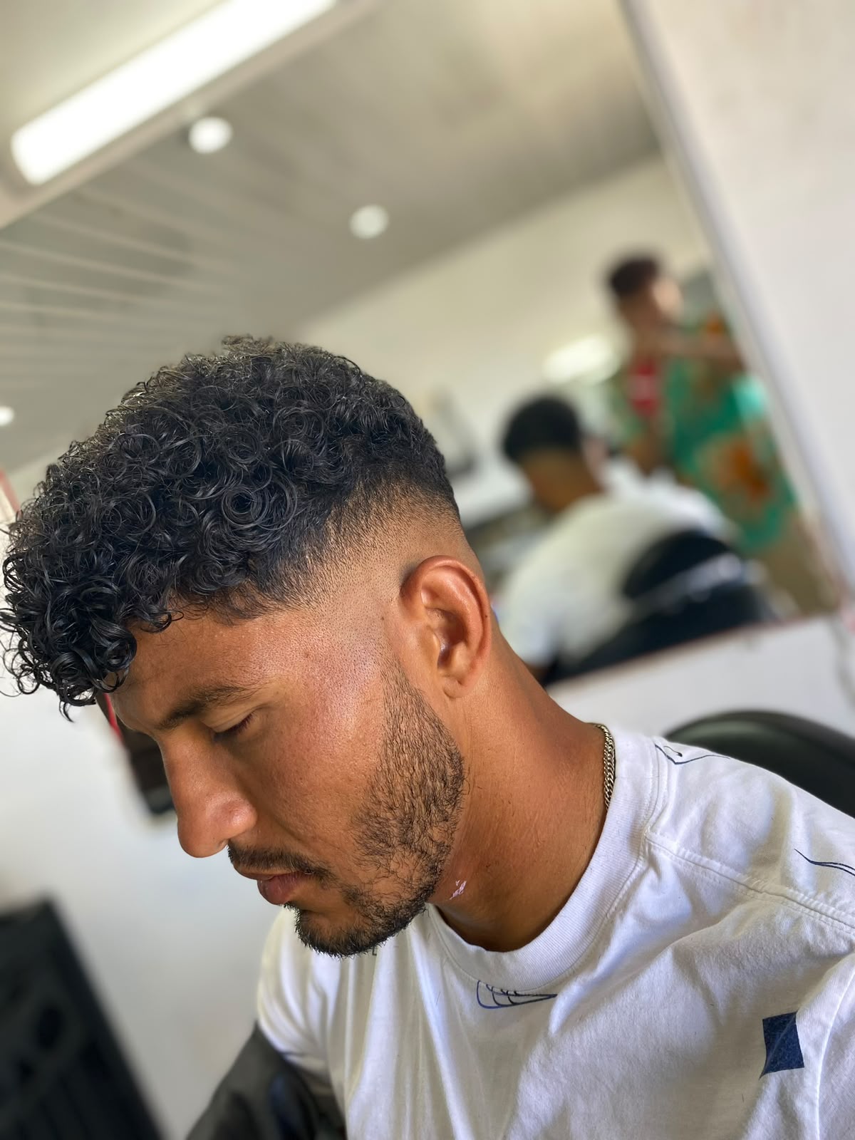 Trabajo de barbería realizado en Chris Barber Studio